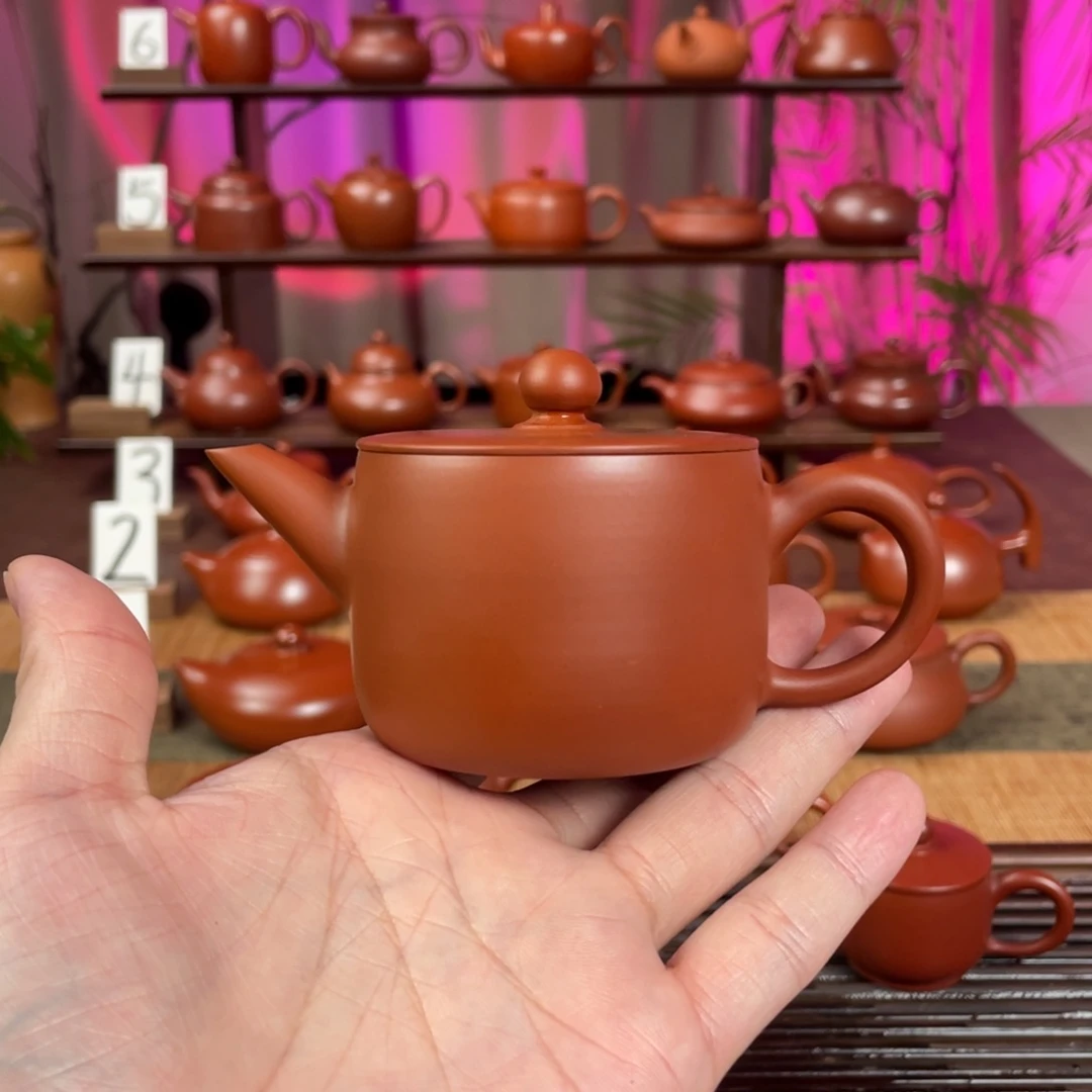 =***E茶壶紫砂超薄汉瓦120cc
