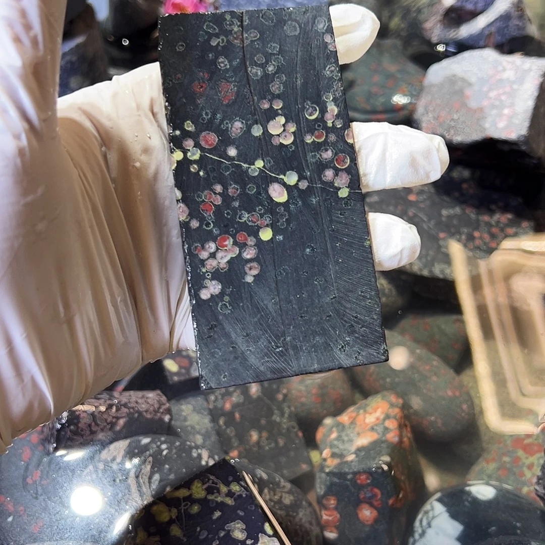 梅花玉鱼缸石茶周边微瑕不退不换