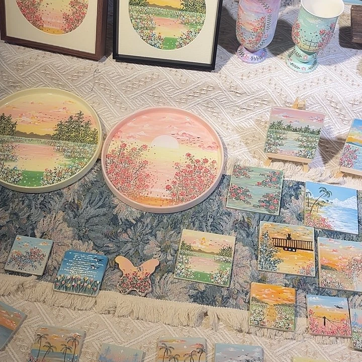 摆件陶陶大青年集市啦啦啦