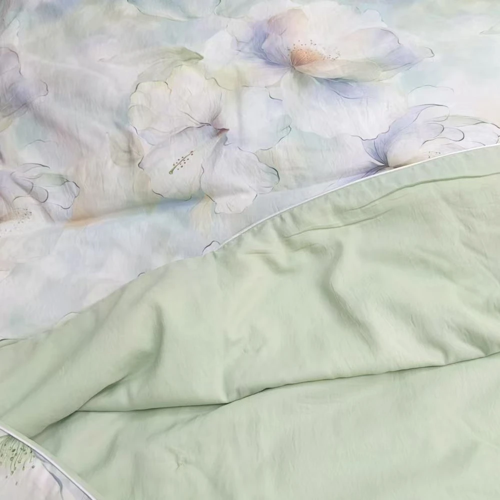 桑蚕丝天然纯蚕丝凉感丝天丝夏被空调被