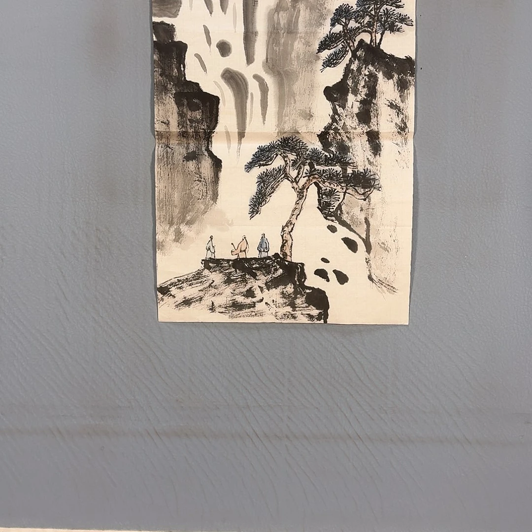 国画142 牡丹等各种树木