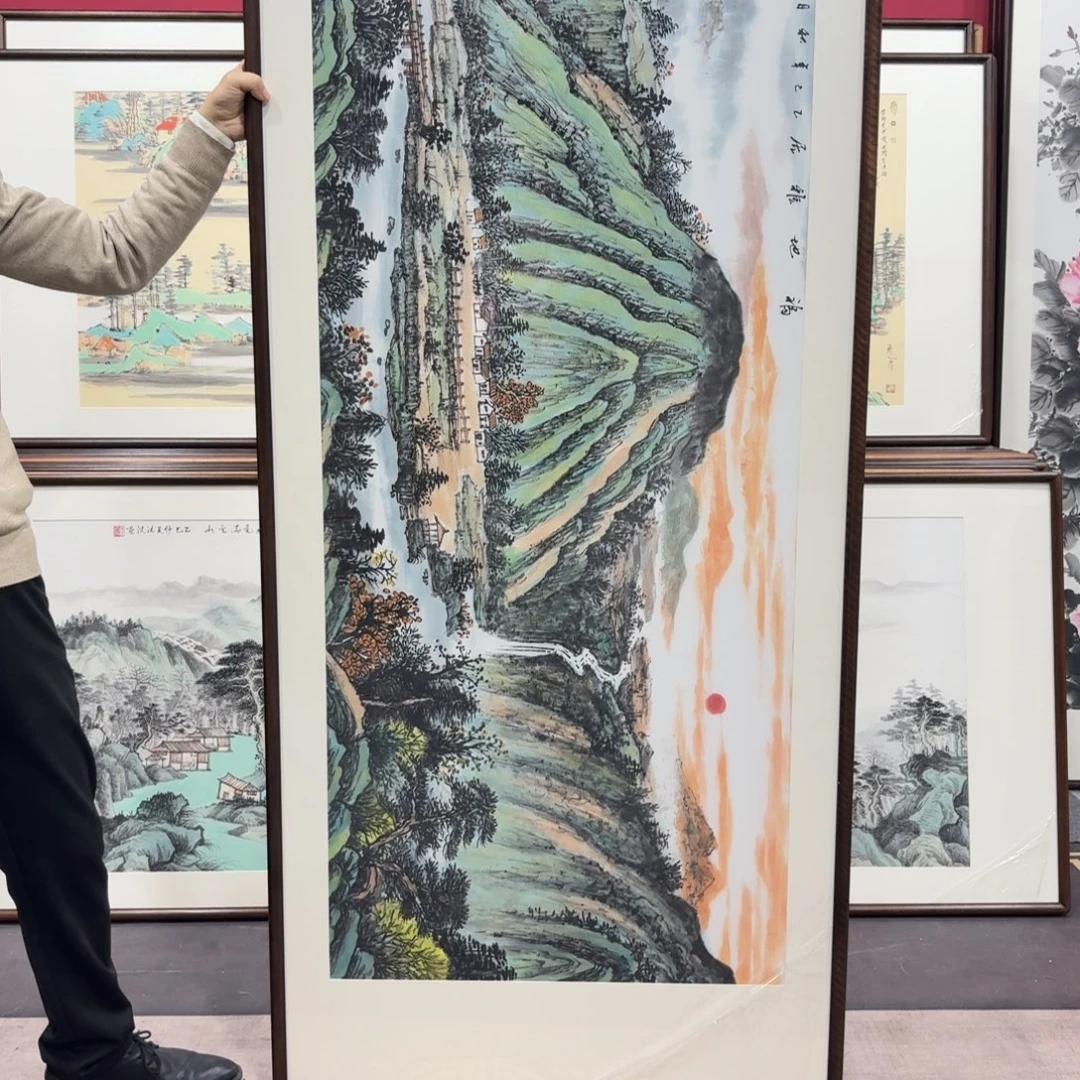 国画手绘作品210/80