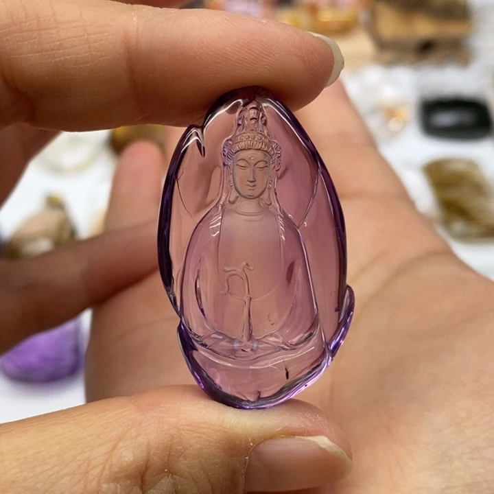 水晶颈饰未镶嵌海*星定制