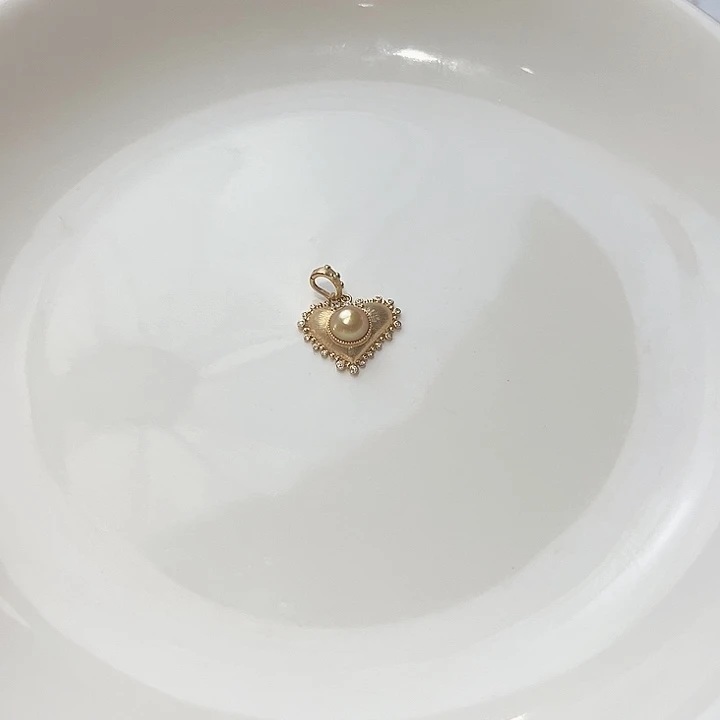 海水珍珠18K金镶嵌颈饰q****r