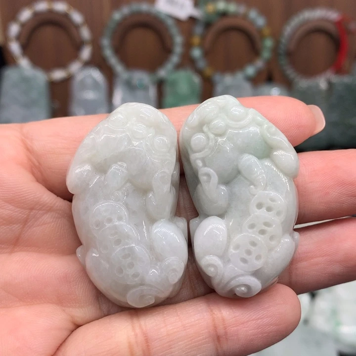 颈饰未镶嵌翡翠11