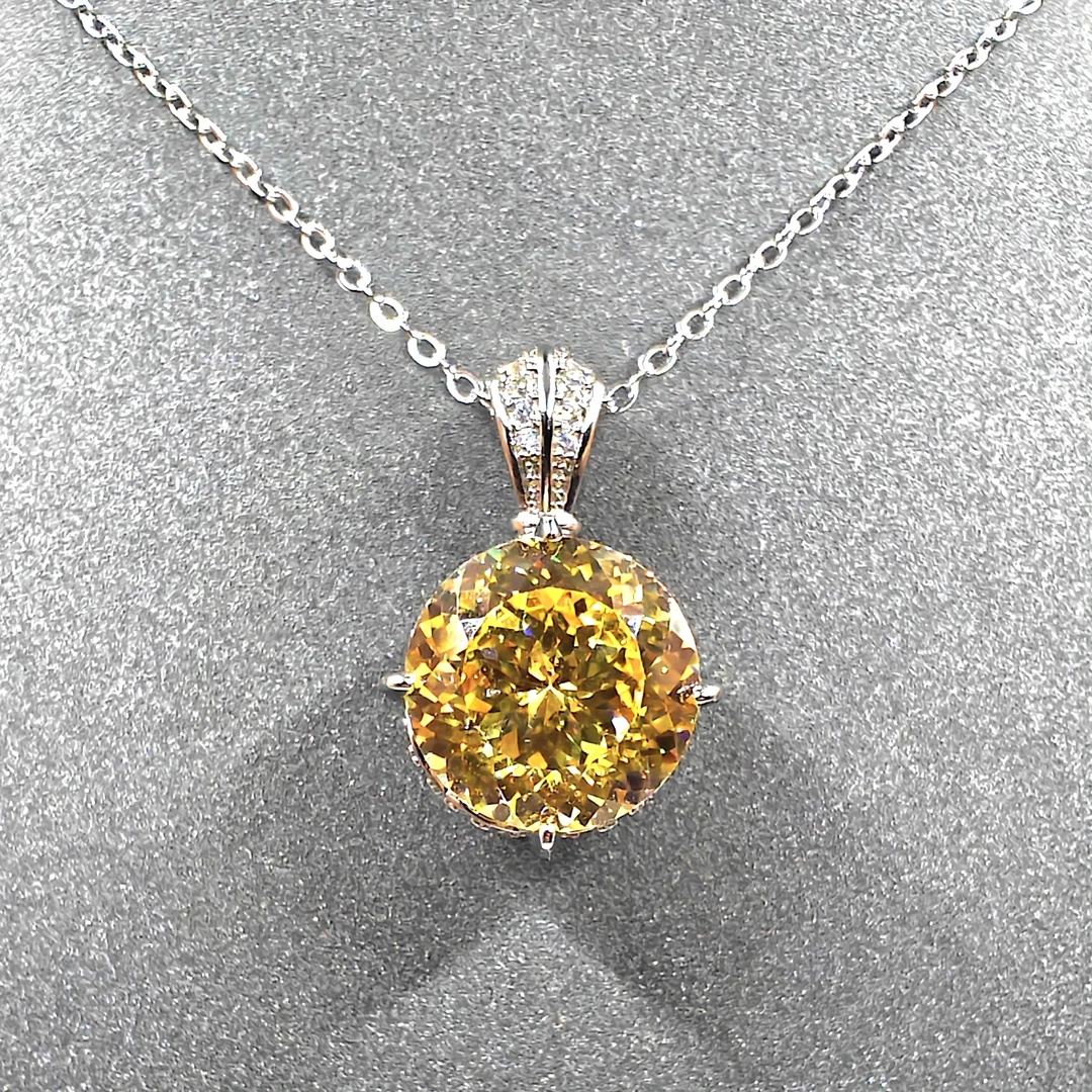 吊坠【黄色】精美大气吊坠-406