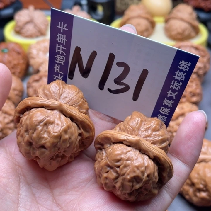 文玩核桃把件蛙蛙36尺