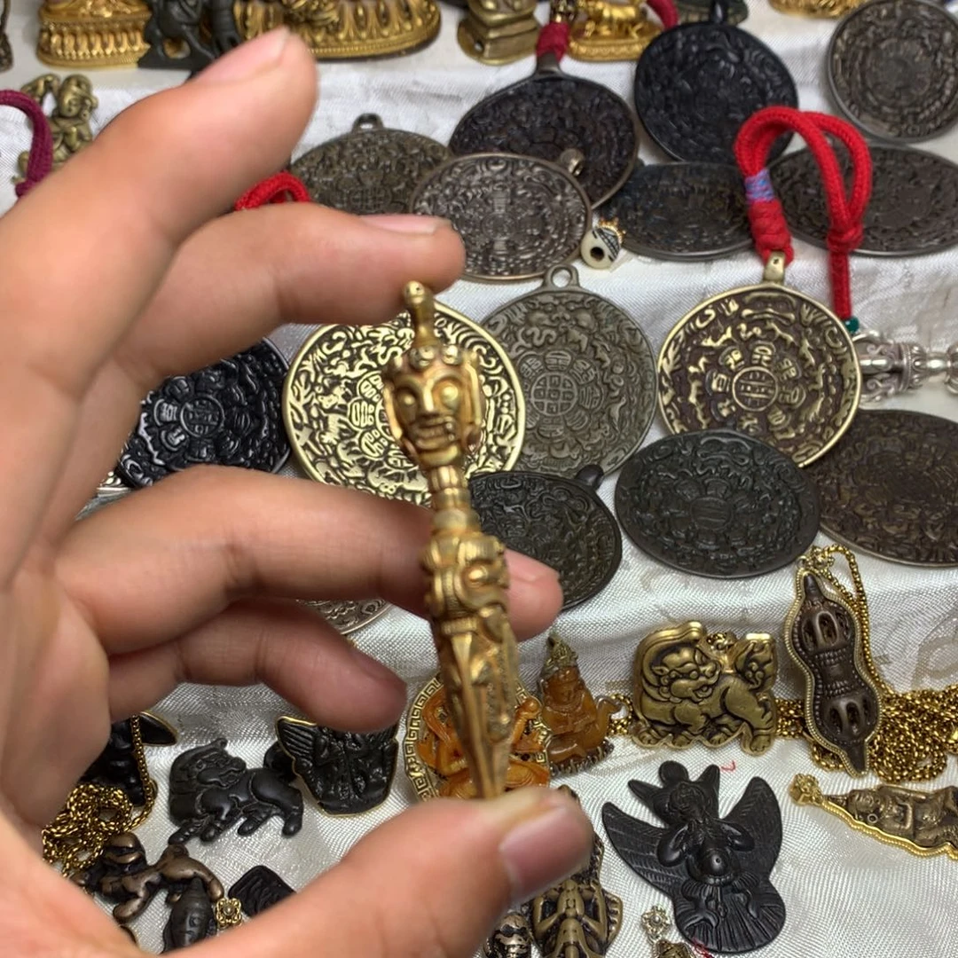 屳***韵泥塑直播间漏价老鎏金普巴