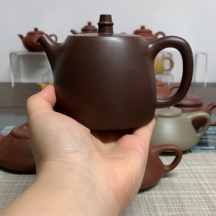 茶壶紫泥一**爱汉铎350c c