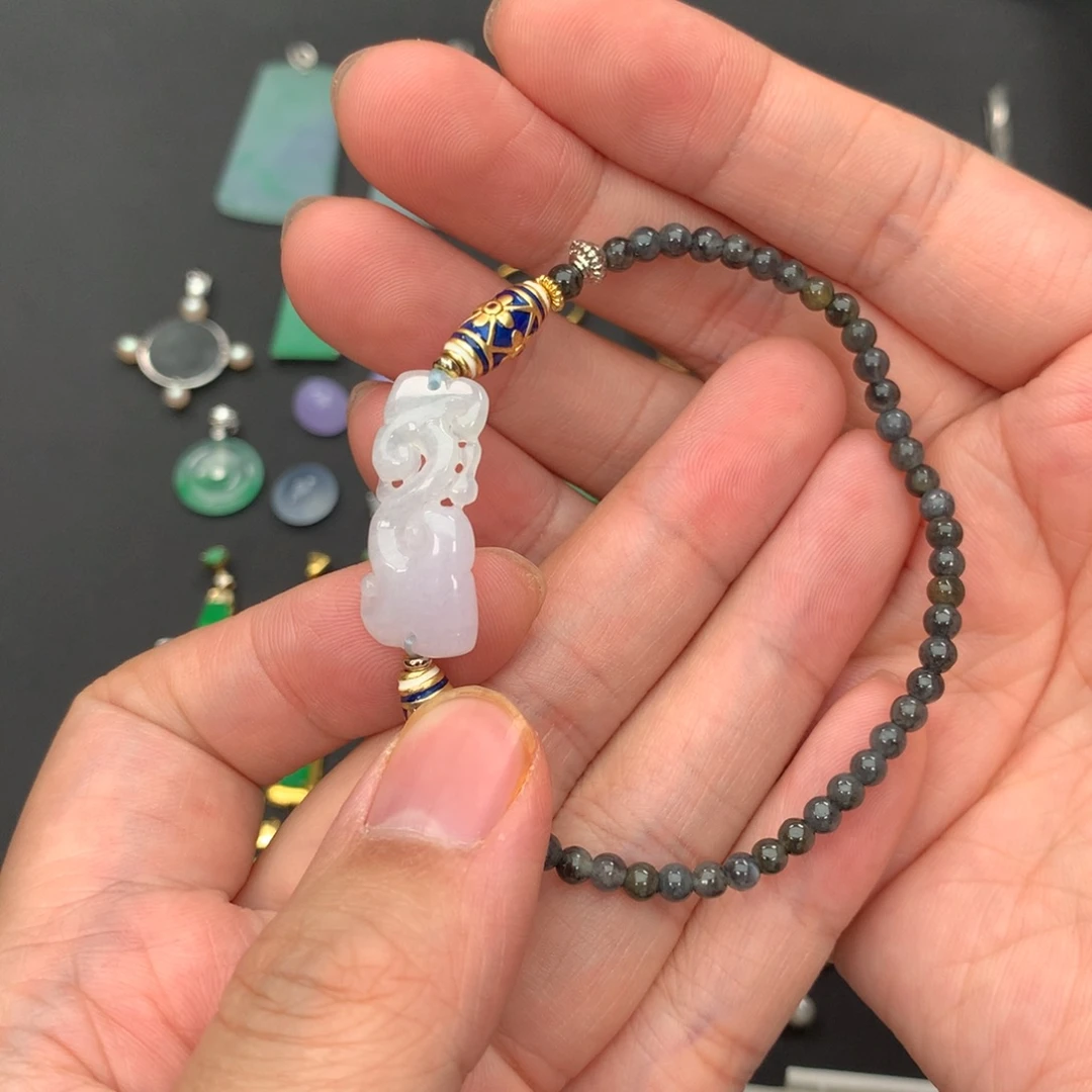 翡翠未镶嵌手串小手串