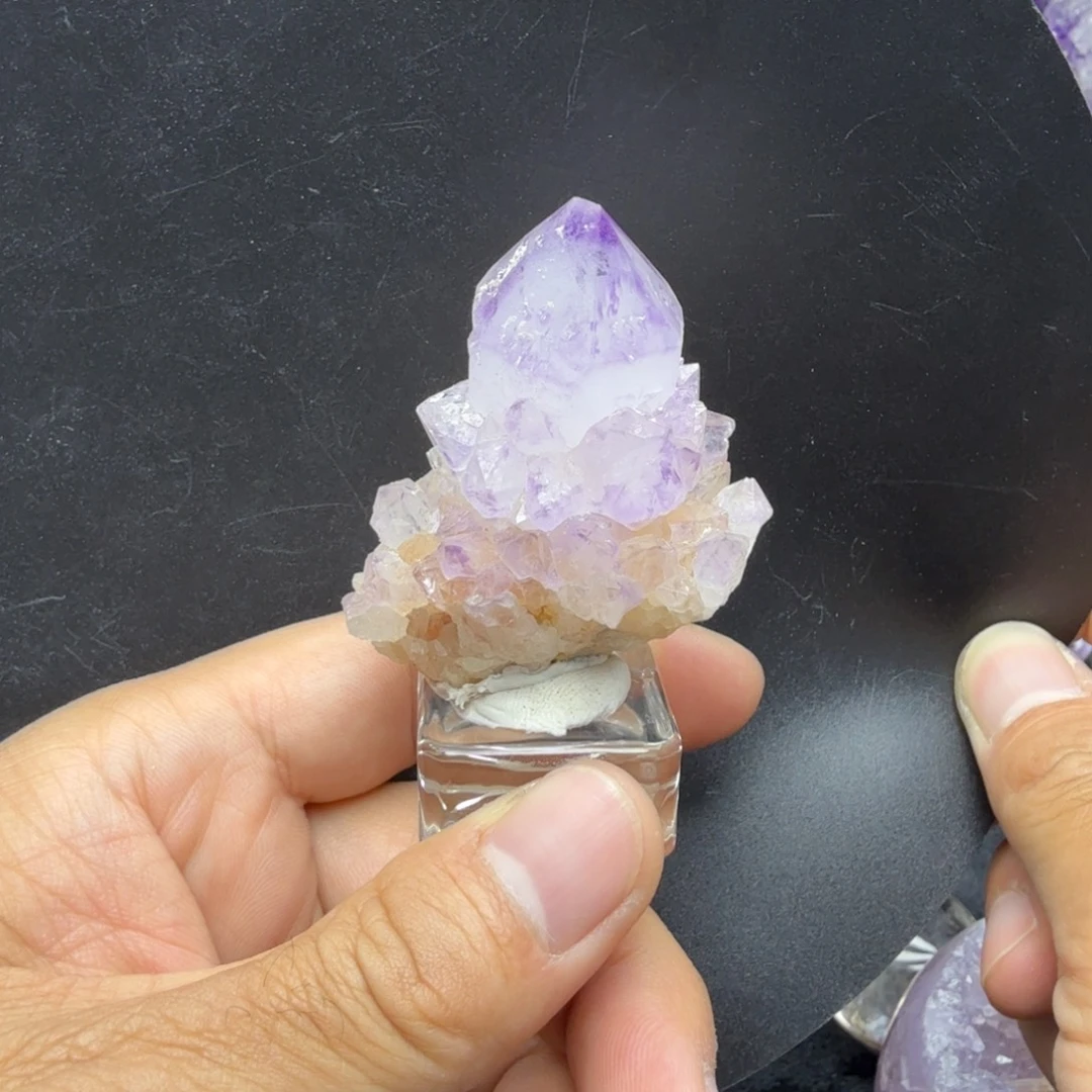 珠宝半成品紫晶未镶嵌