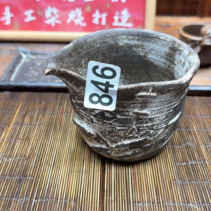 纯手工制作粗陶茶具