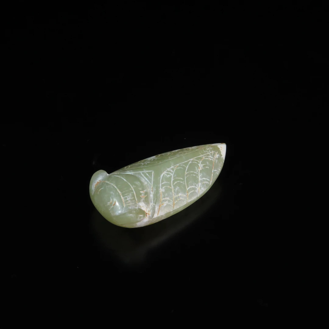 晚明玉蝉/MZ406593/和田玉/民族文物