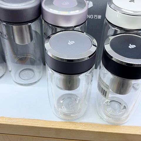 九****万象玻璃双层V195A，黑色260