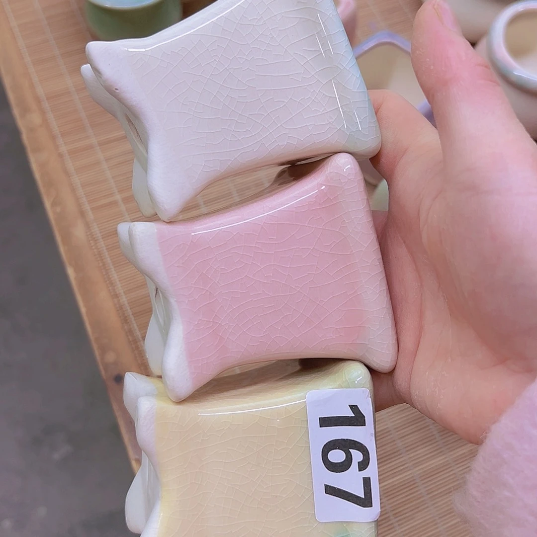 红陶陶瓷花盆当场满12包邮