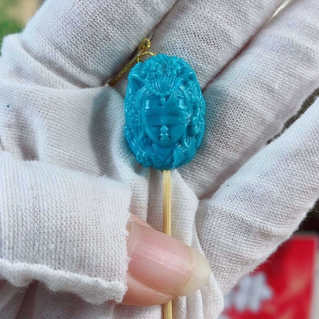 未镶嵌绿松石珠宝奇石