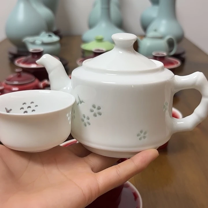 景德镇高温陶瓷茶壶