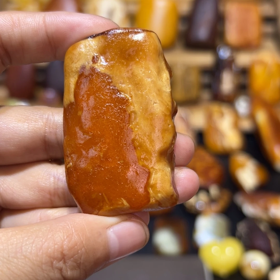 定制琥珀未镶嵌琥珀蜜蜡