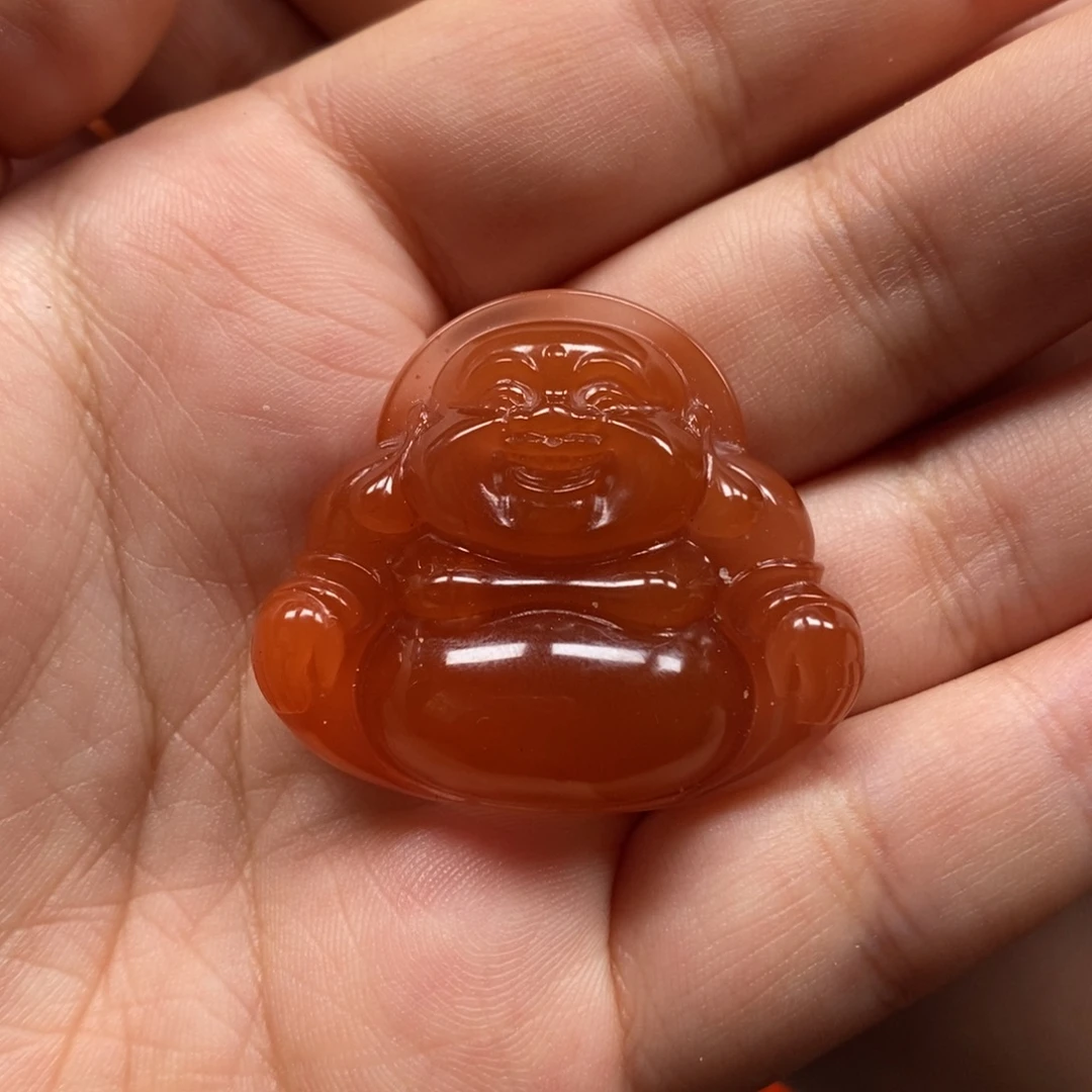 南红玛瑙未镶嵌吊坠(不含链)