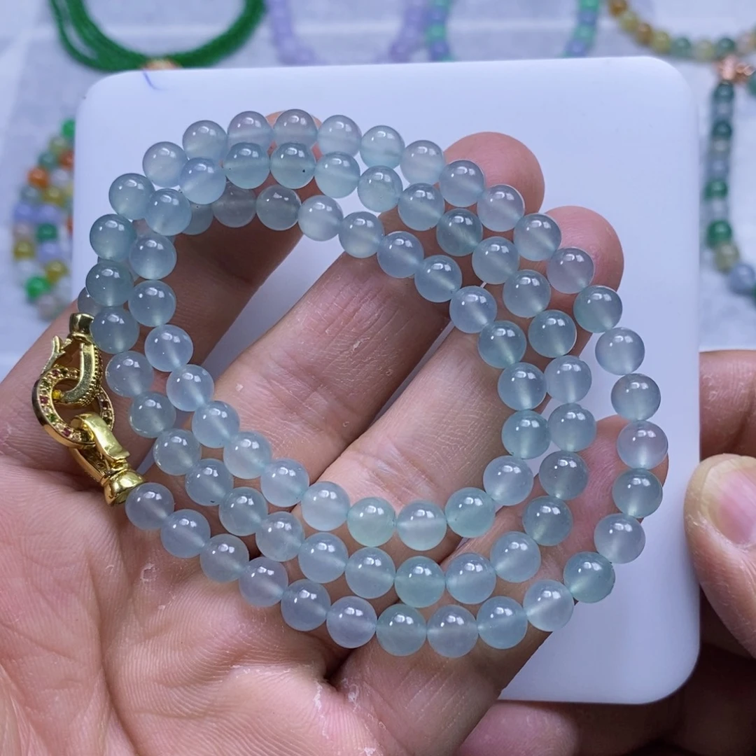 定制翡翠未镶嵌缅甸翡翠a货卡6.3