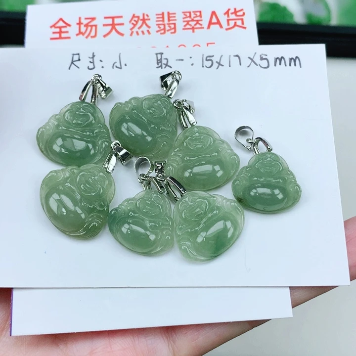 翡翠未镶嵌颈饰多样性发其1