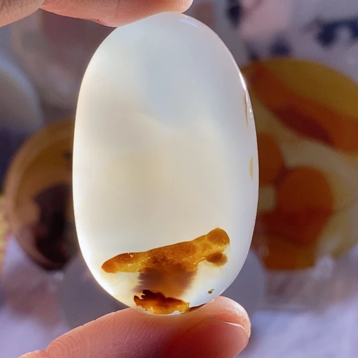 玛瑙/玉髓颈饰未镶嵌对**歌