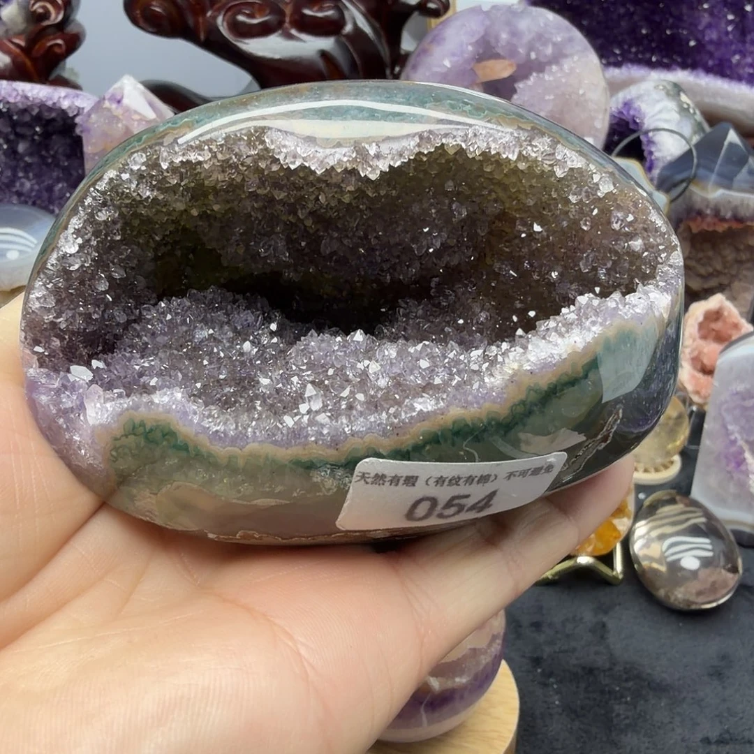 水晶摆件未镶嵌天然