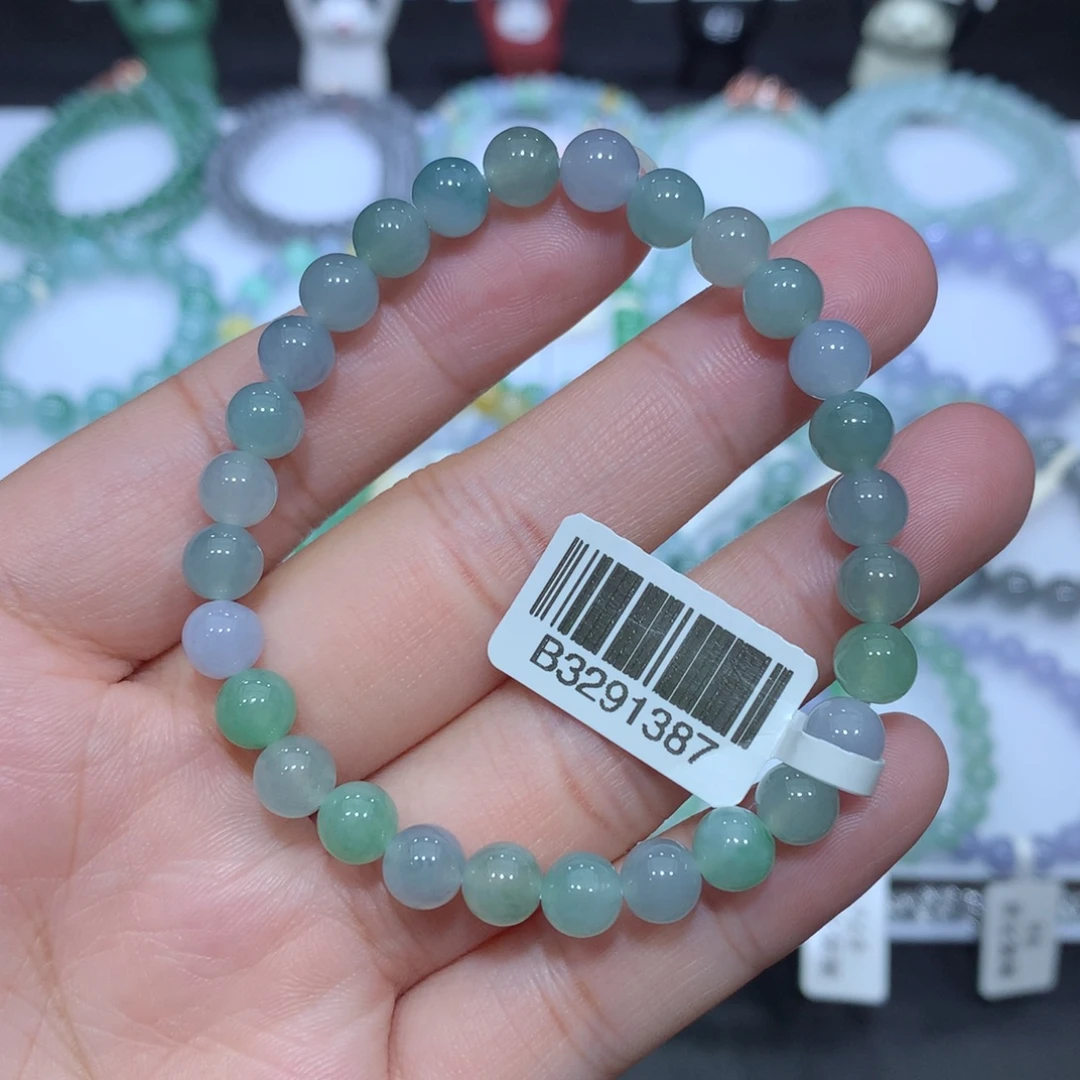 翡翠未镶嵌手串天然