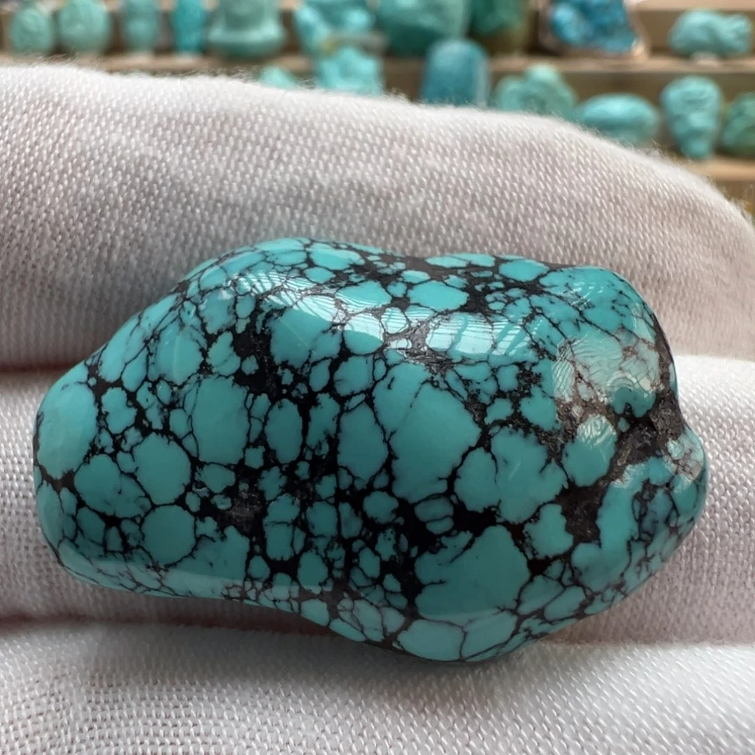 绿松石未镶嵌配饰21*33