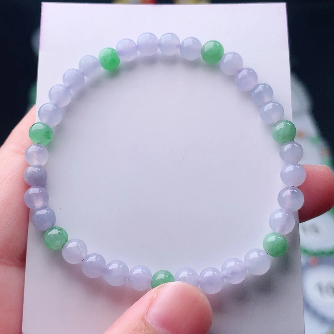 未镶嵌手串翡翠翡翠