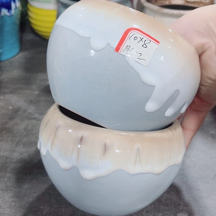 多肉陶瓷花盆满10元包邮