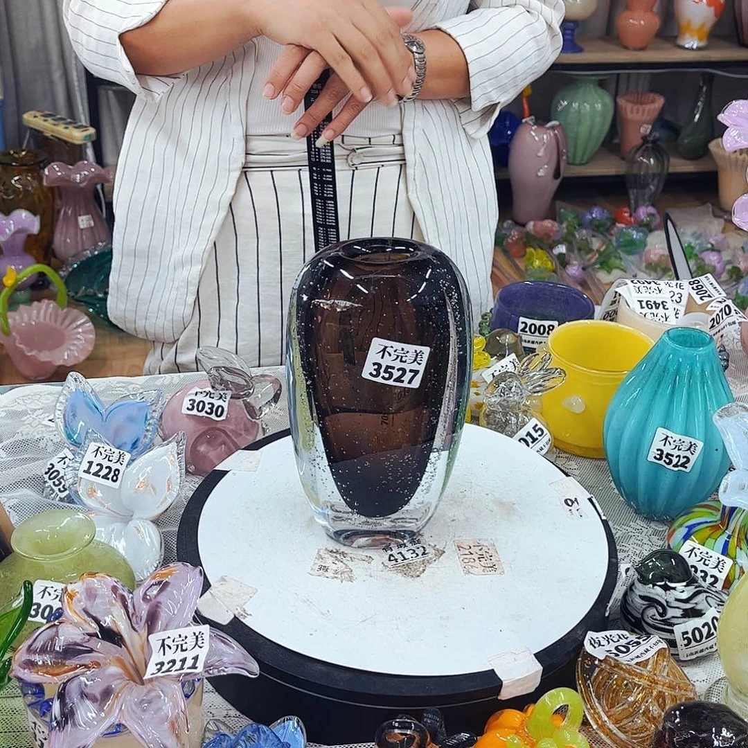 3527 家悦琉璃工艺品不完美