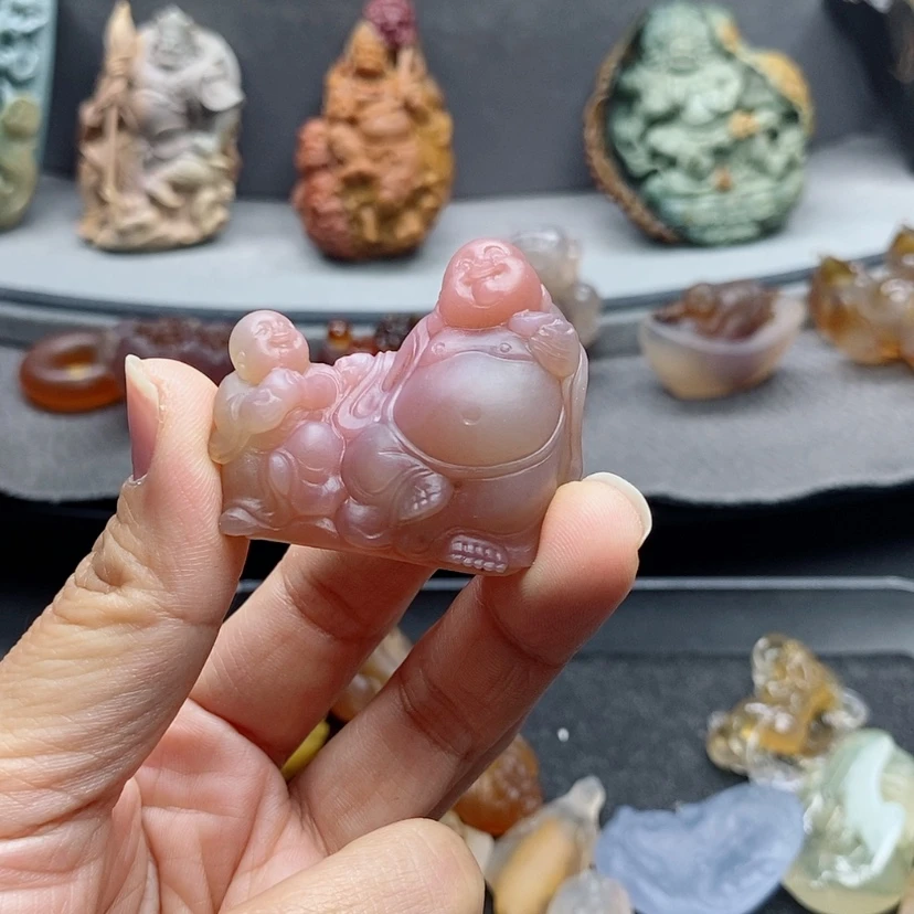 【闪购商品】未镶嵌吊坠定制玛瑙