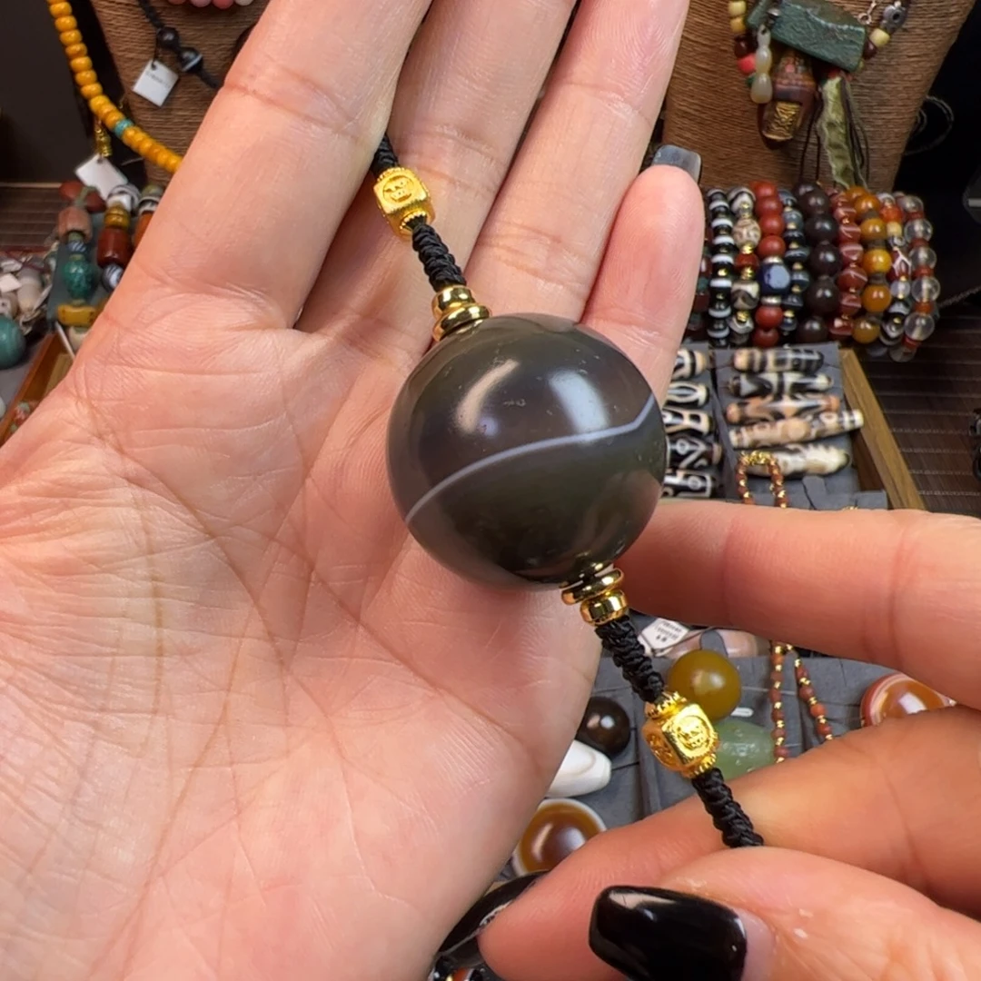 玛瑙/玉髓未镶嵌项链