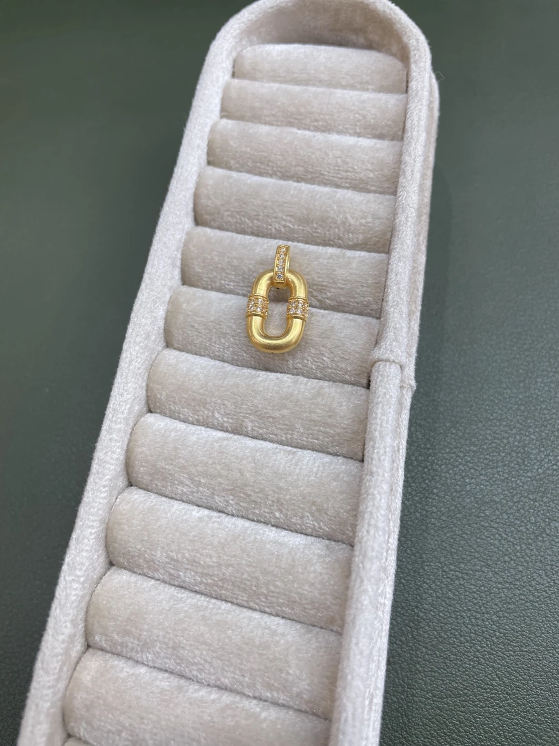 【O字扣吊坠】18k金吊坠-FF000006-ZH|BKJ5