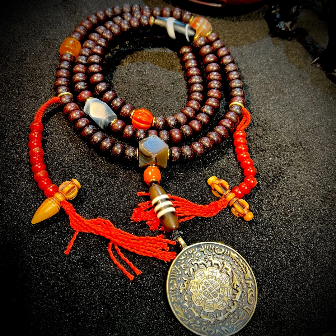 四九城收藏星月菩提108设计款带九宫八卦男女同款SJC030