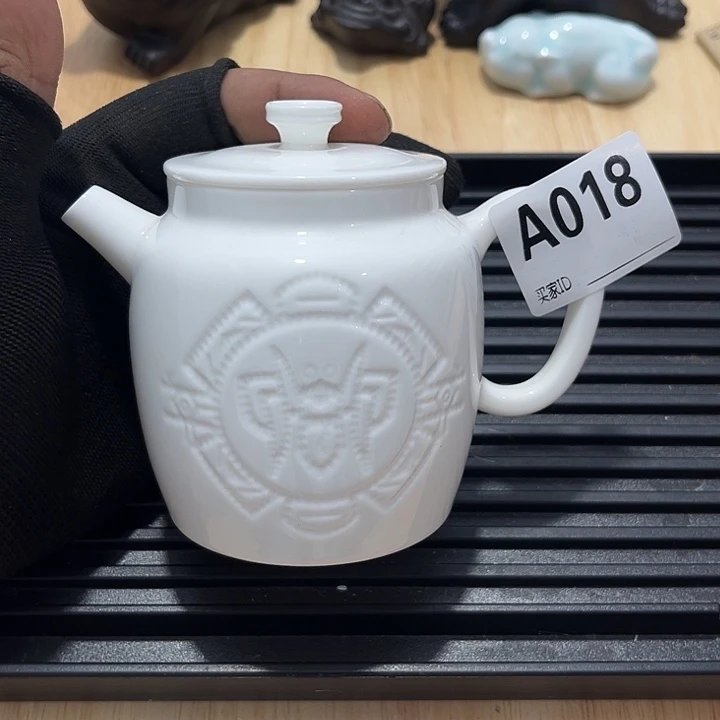 瓷片茶摆件工艺品摆件666