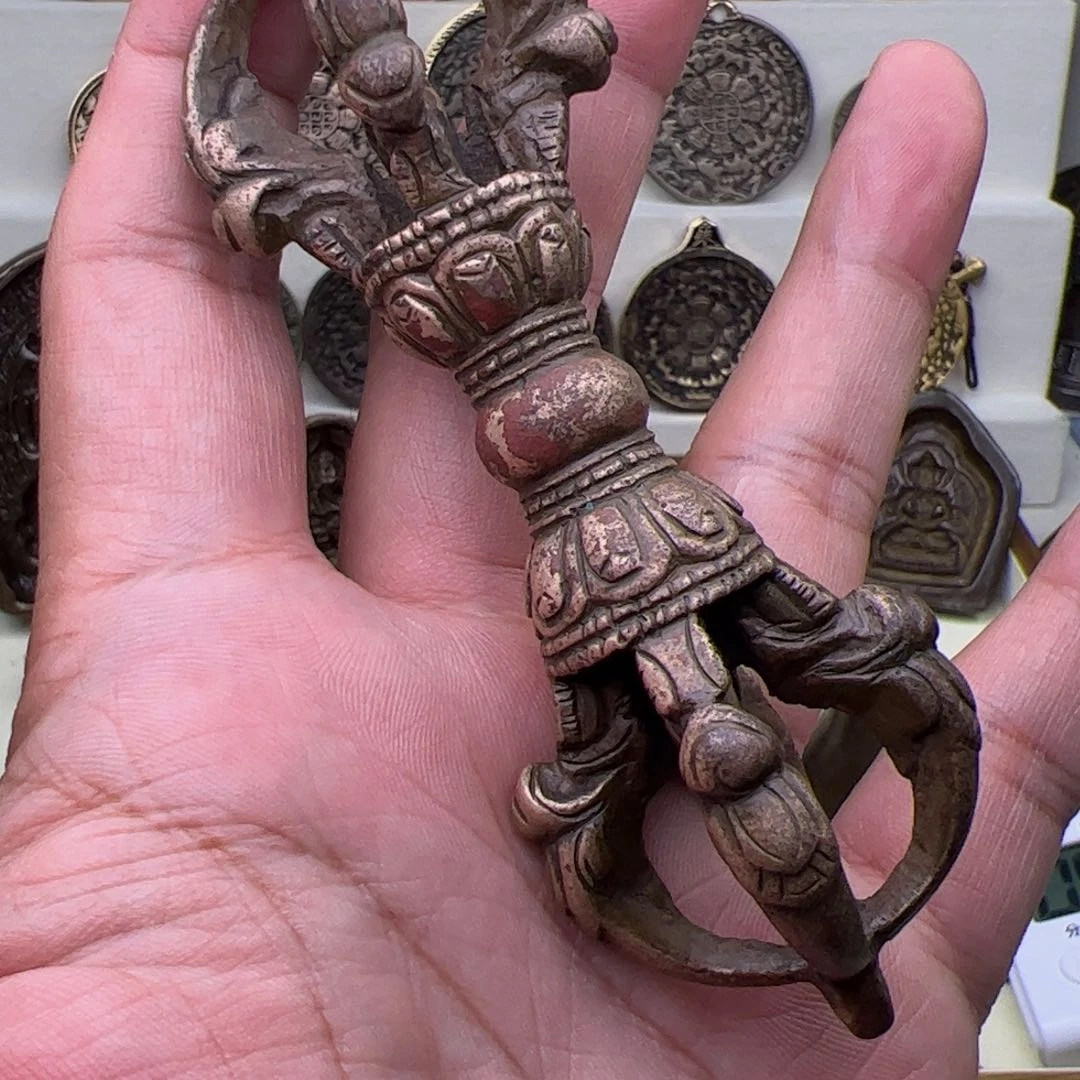 老*青铜五股杵，到代