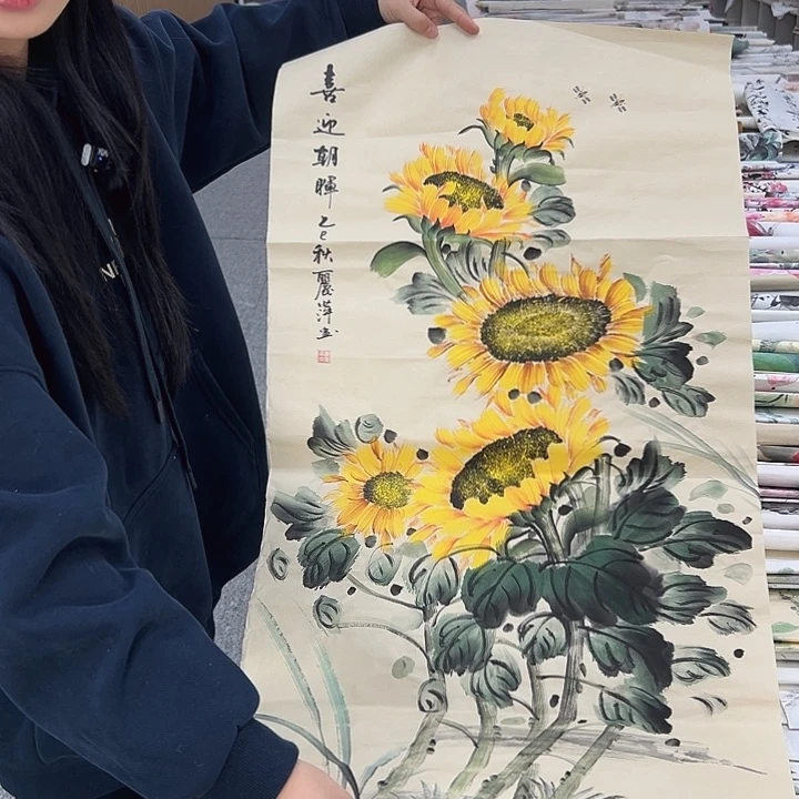 国画国画作品纯手绘