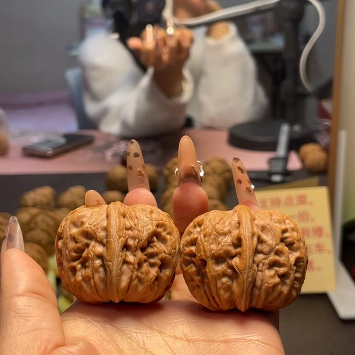 把件文玩核桃42尺元宝52