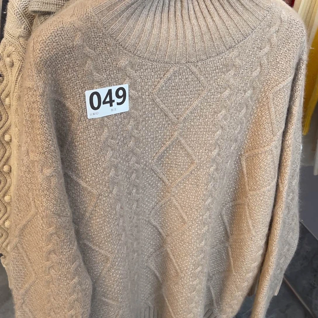 溏***医单品 049 高领 驼色 加厚 羊绒衫