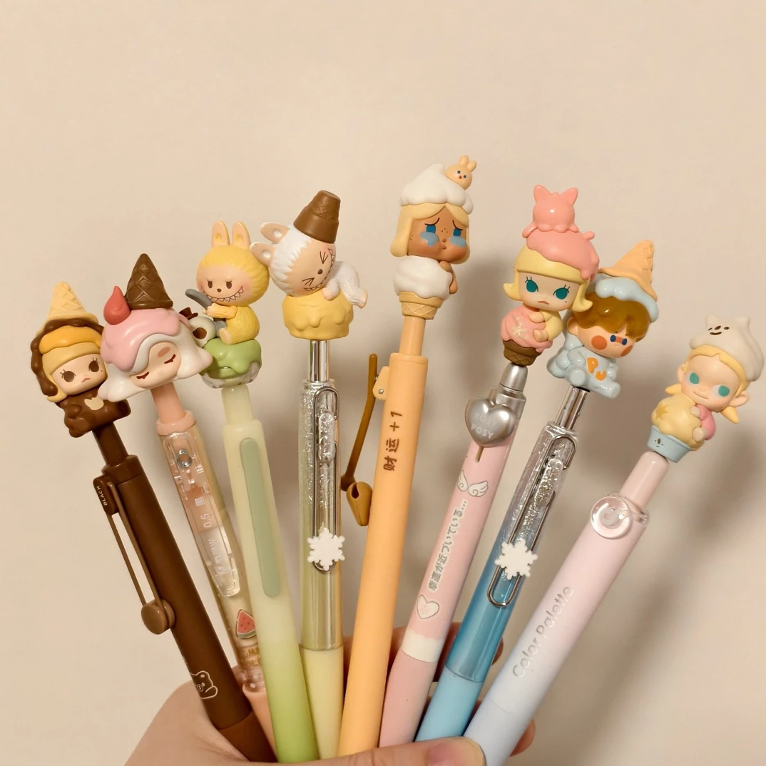 高颜值定制DIY萌粒笔热化冰淇淋系列开学必备文具