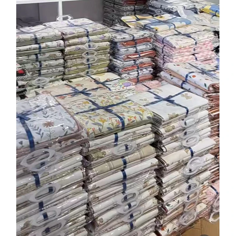 【直小妹】色织无印-可选系列--以直播为准-四件套