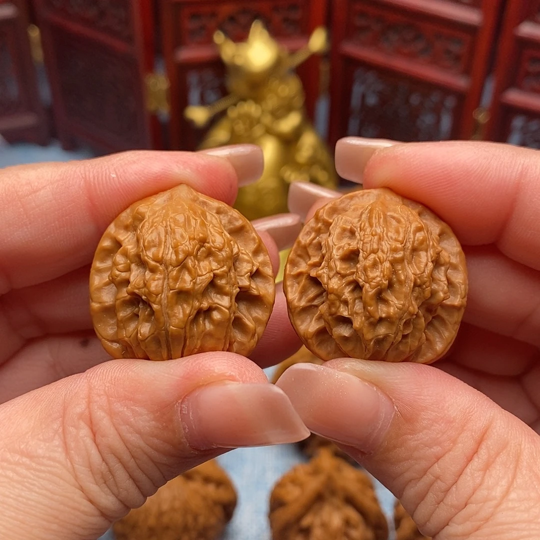 文玩核桃把件27.5全品小金豆