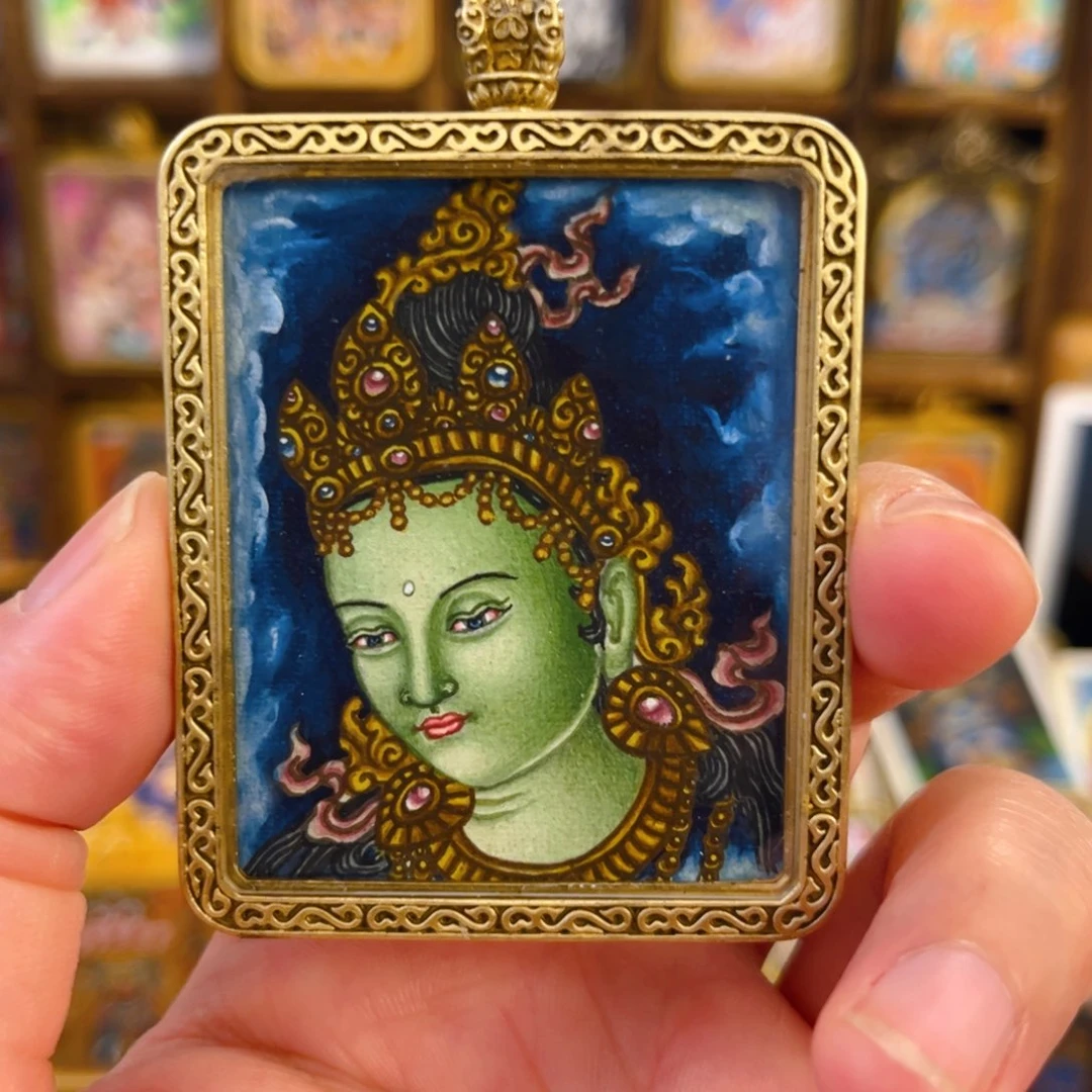 吊坠纽瓦力手绘绿妈妈