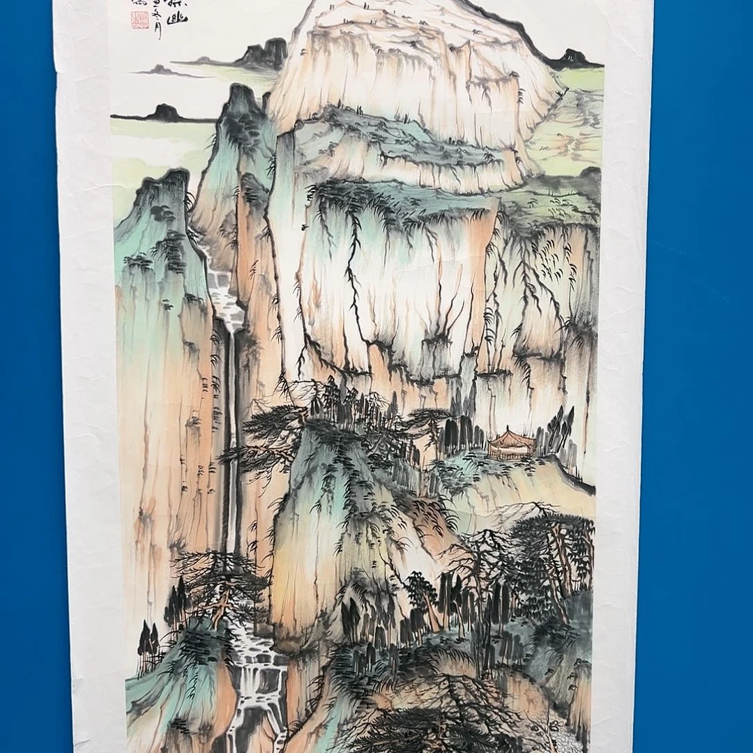 国画苏珊展览原作