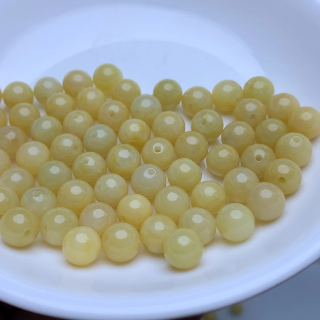 【闪购商品】未镶嵌手链翡翠卡7.2冰黄20个