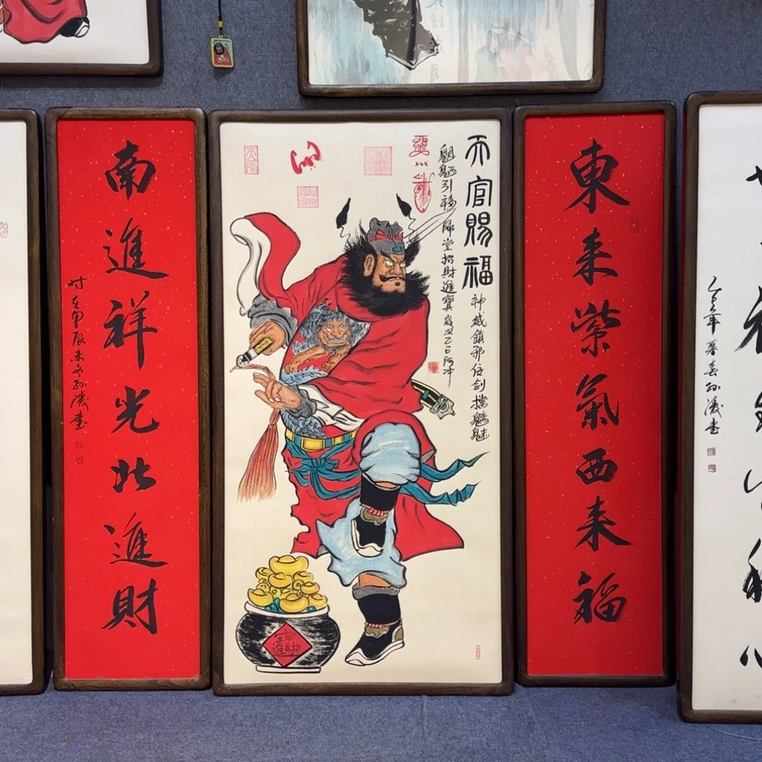 小***胖国画阿冲手绘钟馗