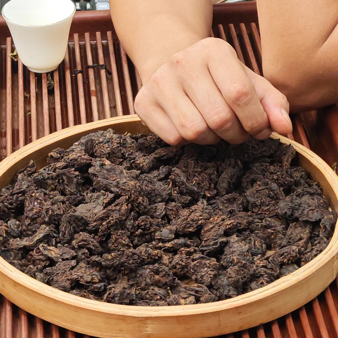 2018春【冰岛南迫30号·熟茶·老茶头·混采】散茶-7月20日【18】