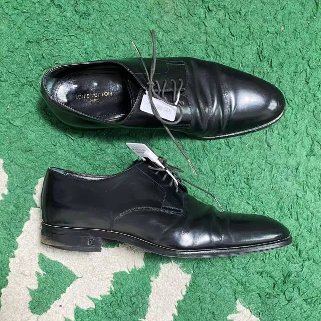 95新 LV 40.5码/LV 时尚 百搭 皮鞋/XG-X4394